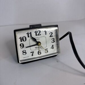 Vintage Westclox Dialite‎ Electric Alarm Clock Model 22090-22540 USA TESTED